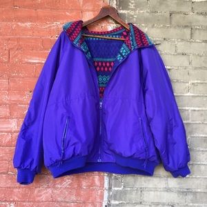 Dope Reversible flannel & windbreaker